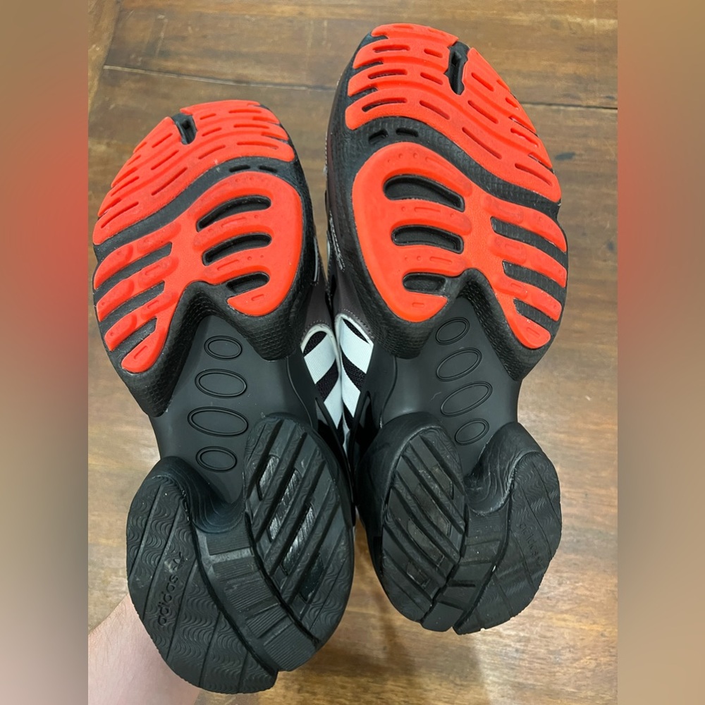 Women’s size 8 Adidas tennis shoes worn once with stickers still attached